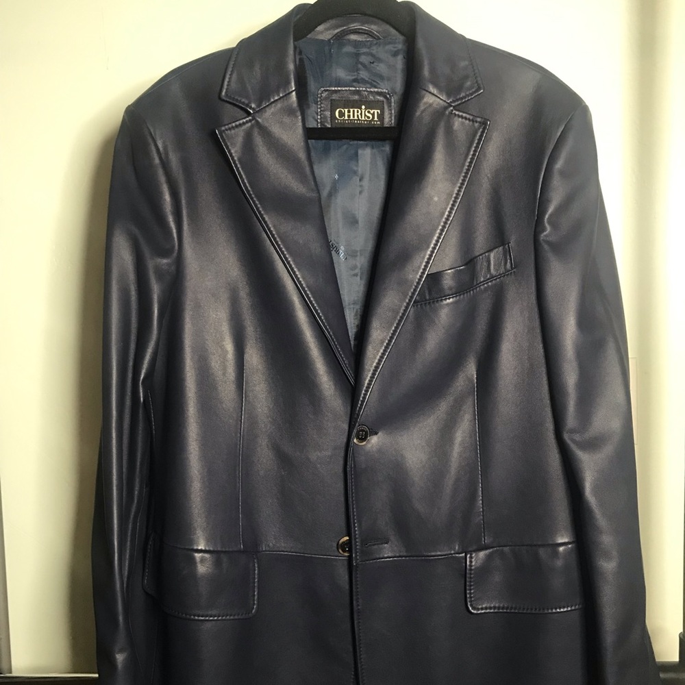 Christ Leather (Werner Christ) Leather Jacket - 42